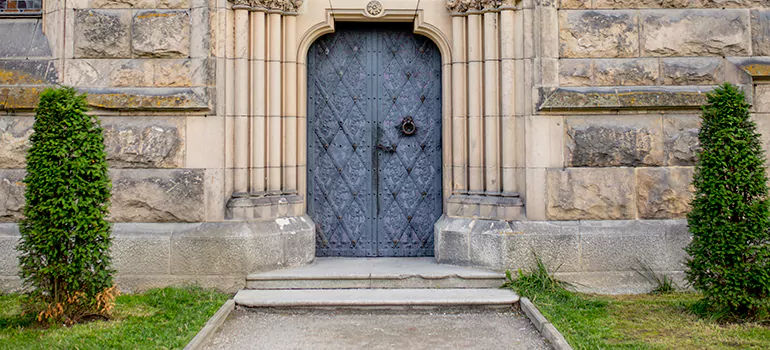 Traditional Double Front Doors in North Miami Beach, FL