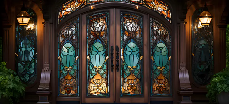 Wrought Iron Storm Door in North Miami Beach, FL